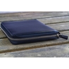 Galen Leather Portapenne in Pelle 5 Posti con Notebook A6 Nero