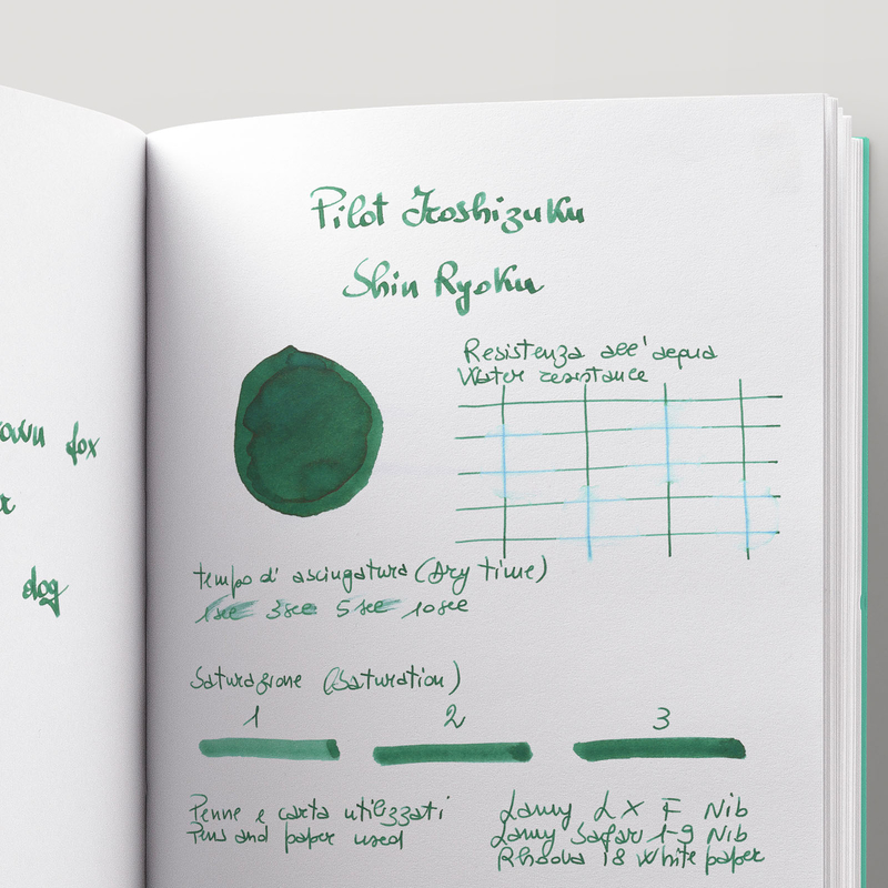 Pilot Iroshizuku Shin-Ryoku 6 Cartucce