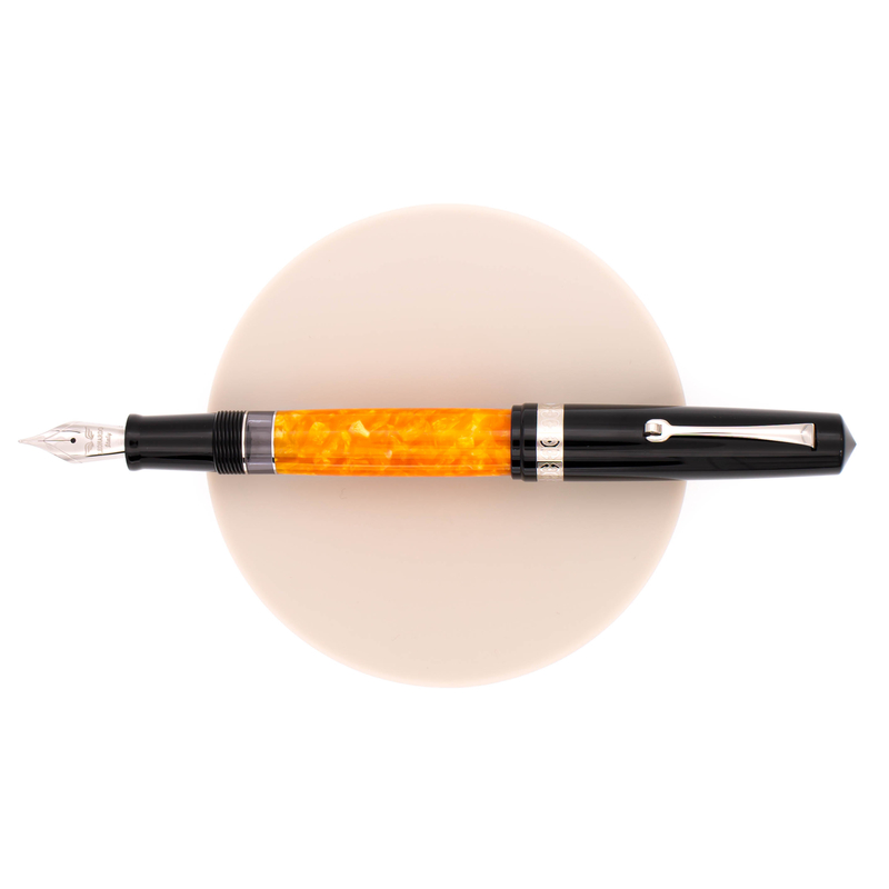 Leonardo Momento Magico Fountain Pen DNA & Rhodium
