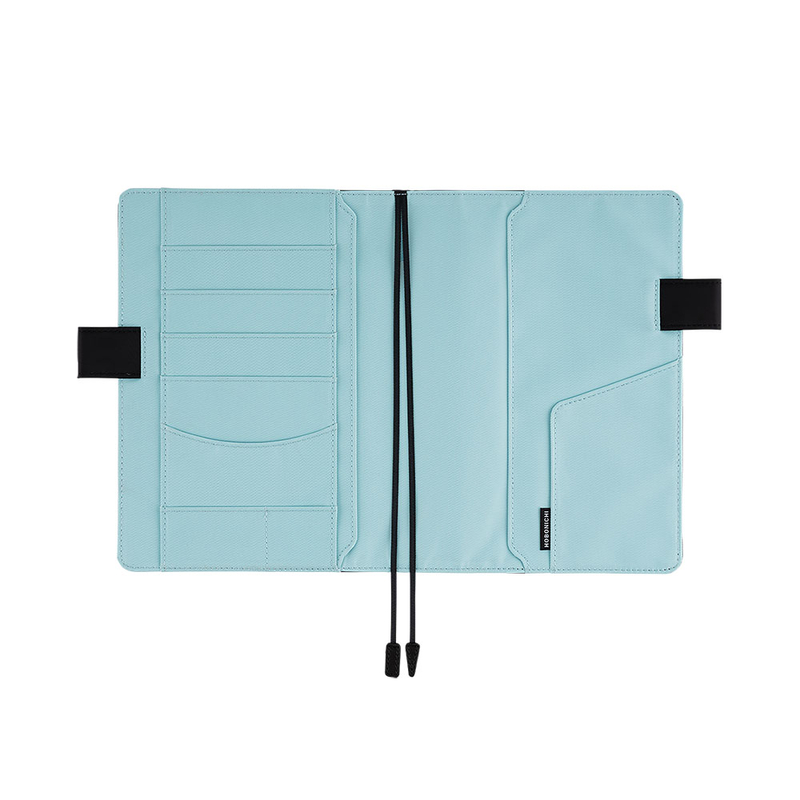 Hobonichi Techo Cousin A5 Black x Clear Blue Set Cover + Agenda 2023