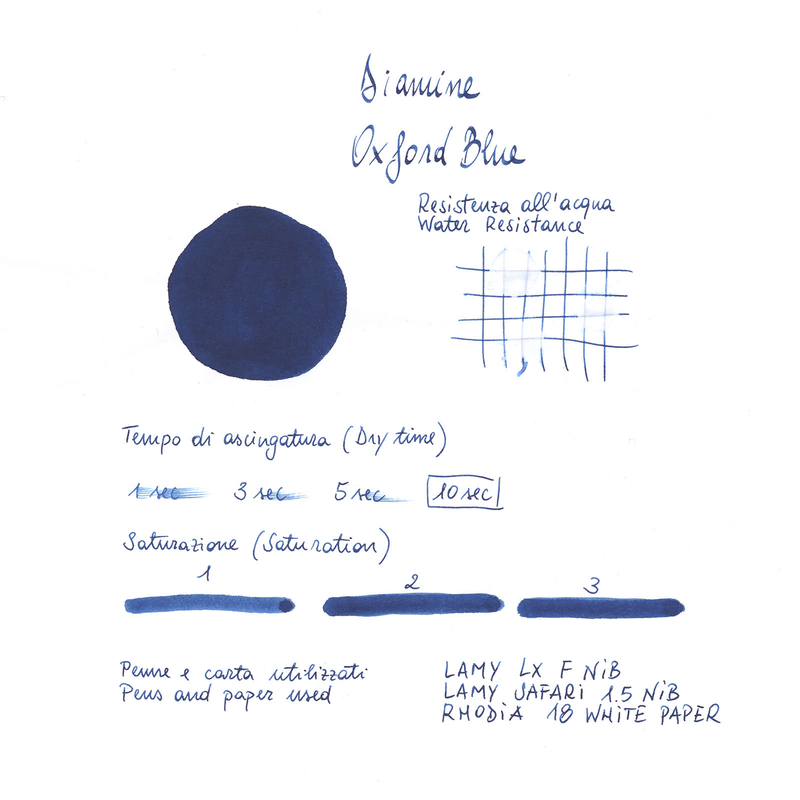 Diamine Oxford Blue Inchiostro 80 ml