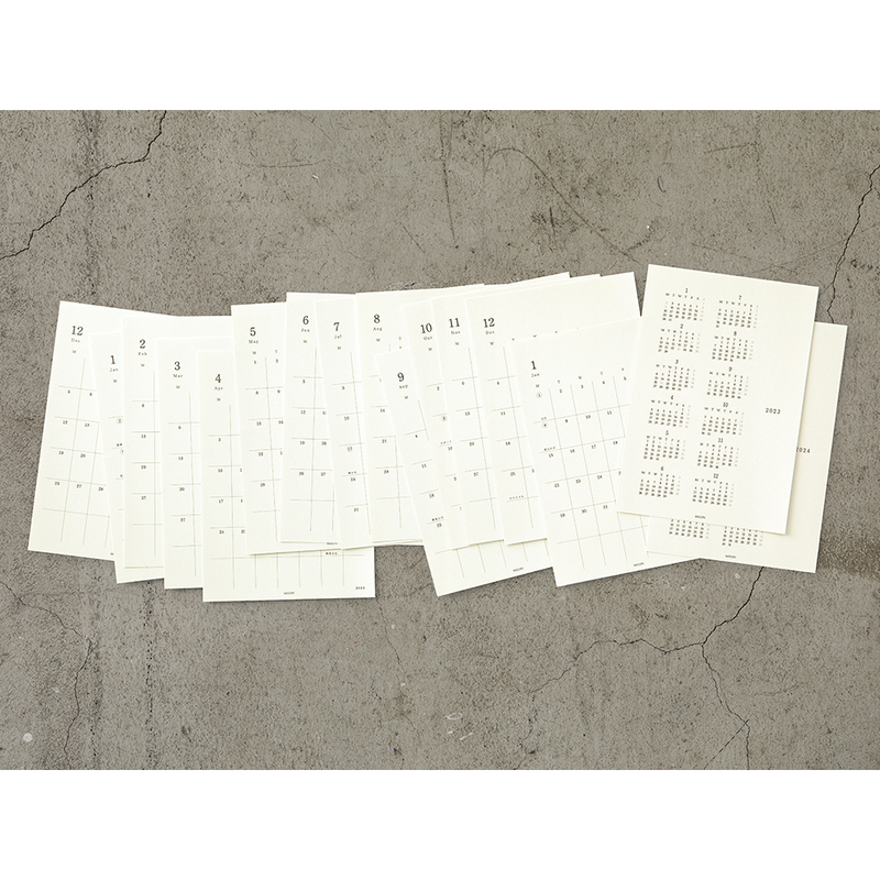 MD Paper Diary Sticker 2023 -M-