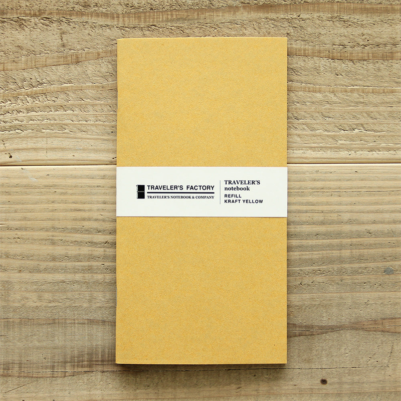 Traveler's Factory Refill Regular Size Kraft Giallo