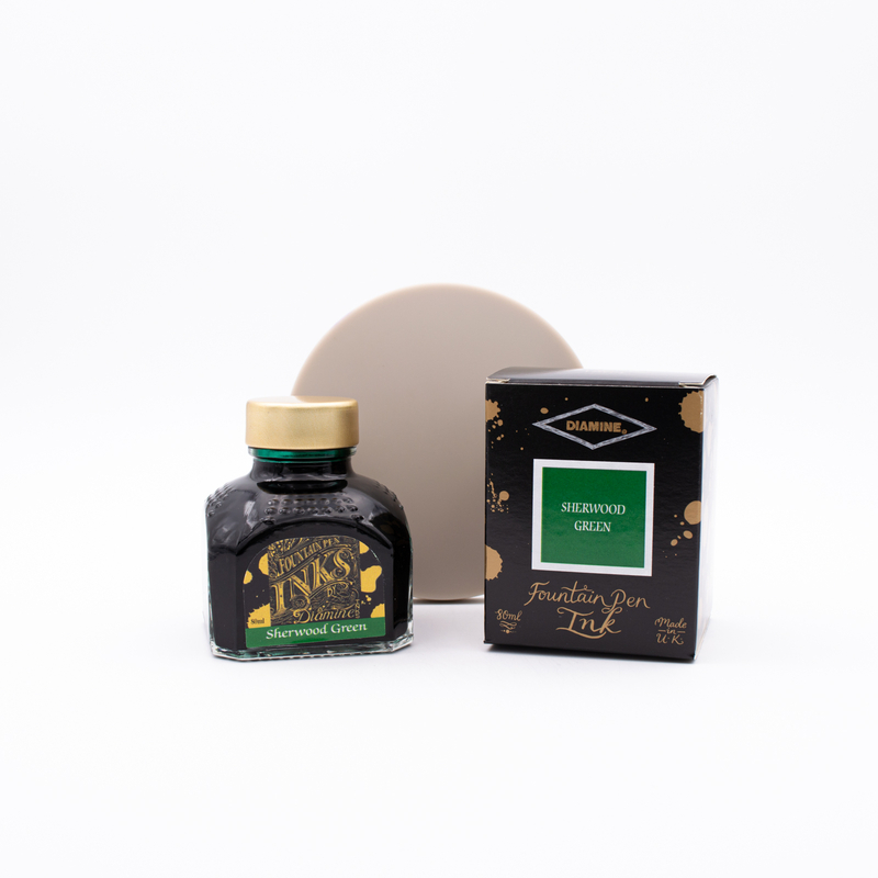 Diamine Sherwood Green Ink Bottle 80 ml