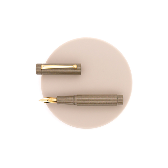 Eboya Tan-Pen Penna Stilografica Beige Gray