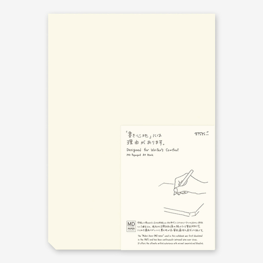 Md Paper Blocco A4 Blank
