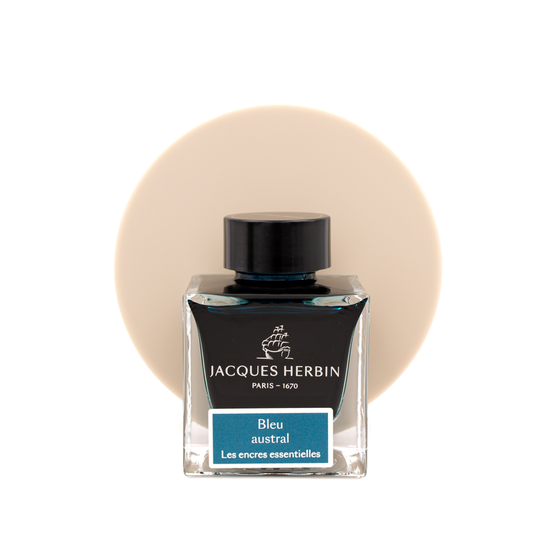Jacques Herbin Bleu Austral Ink Bottle 50 ml