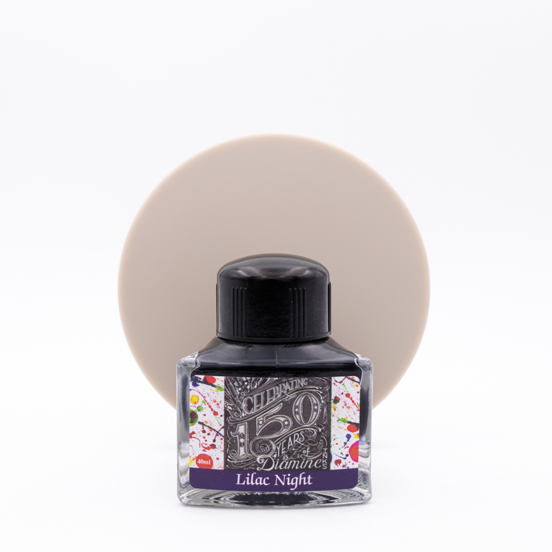 Diamine 150th Anniversary Lilac Night Ink Bottle 40 ml