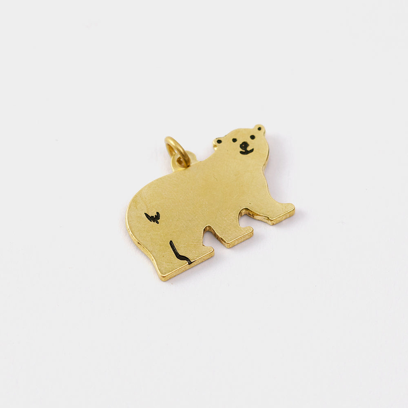 Traveler's Factory Brass Charm Little Bear Edizione Limitata