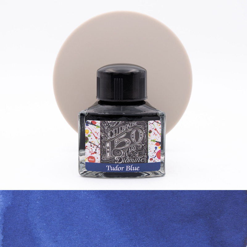 Diamine 150th Anniversary Tudor Blue Ink Bottle 40 ml