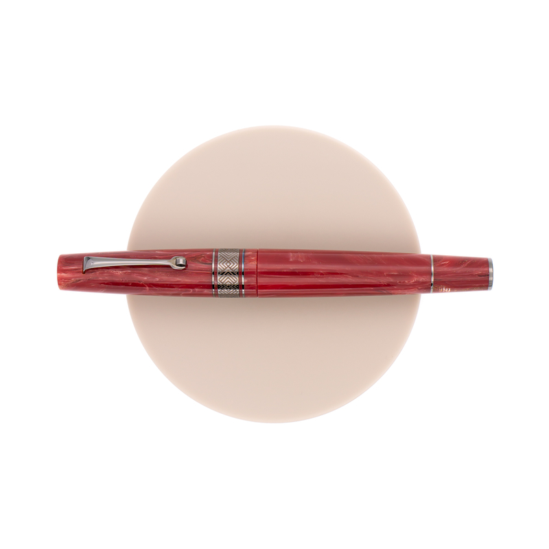 Leonardo Supernova Regular Penna Stilografica Star Light Pink & Rutenio