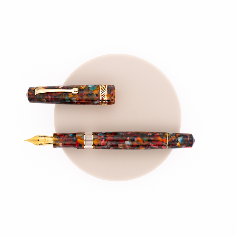 Leonardo Momento Magico Penna Stilografica Millefiori & Oro
