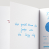 Diamine Shimmering Blue Lightning Ink Bottle 50 ml