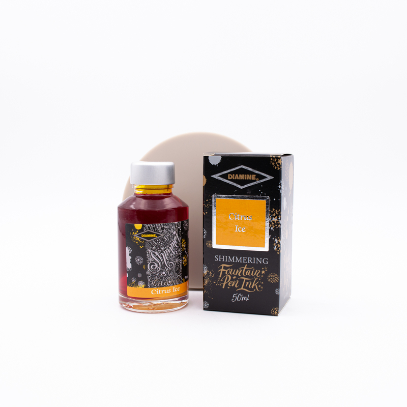 Diamine Shimmering Citrus Ice Ink Bottle 50 ml