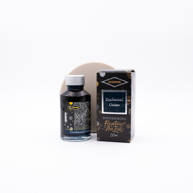 Diamine Shimmering Enchanted Ocean Ink Bottle 50 ml