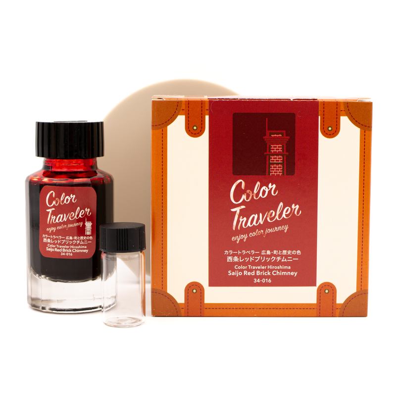 Color Traveler Saijo Red Brick Chimney Inchiostro 30 ml