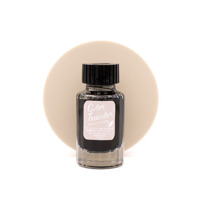 Color Traveler Oyster Silver Ink Bottle 30 ml
