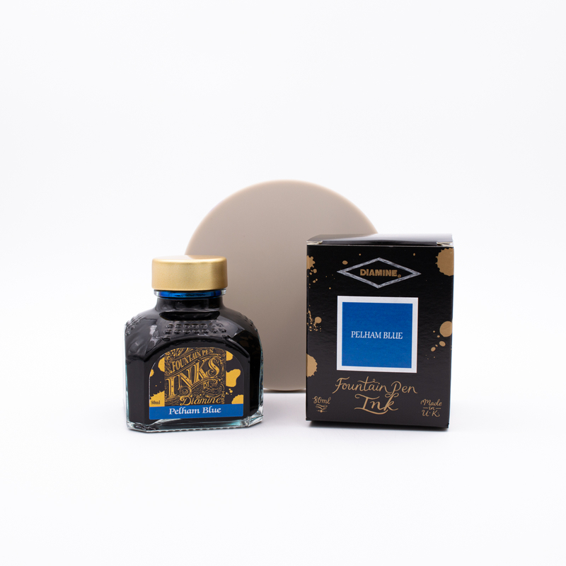 Diamine Guitar Pelham Blue Ink Bottle 80 ml