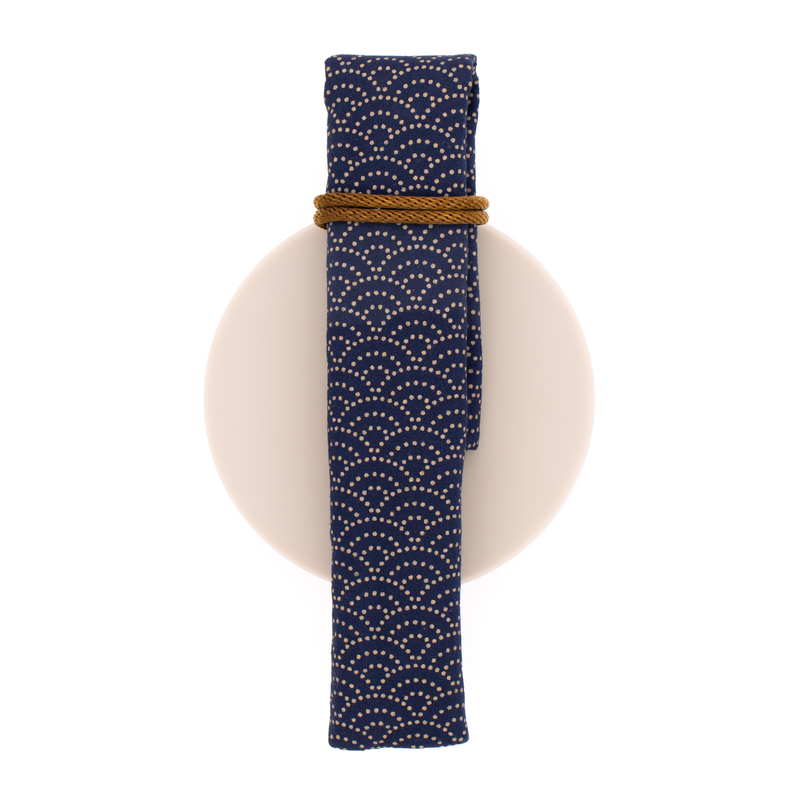 Kyoku Haku Kimono Portapenne 1 Posto Seigaiha