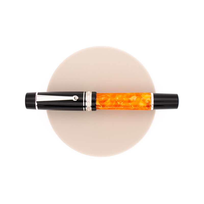 Delta Dolcevita Mid-Size Penna Stilografica Rodio
