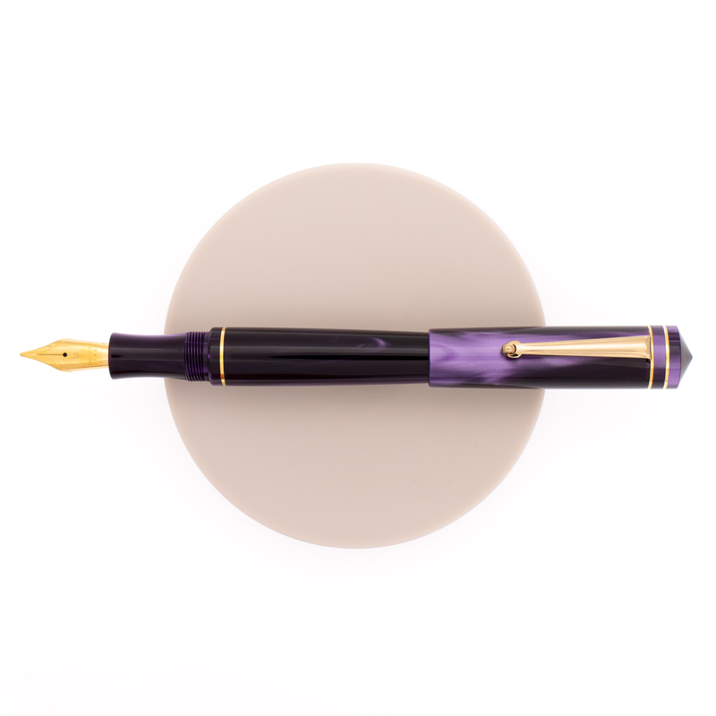 Delta Write Balance Penna Stilografica Viola & Oro