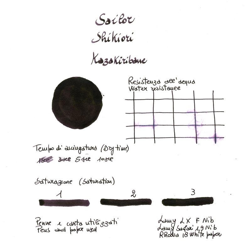 Sailor Shikiori Kazakiribane Inchiostro 20 ml