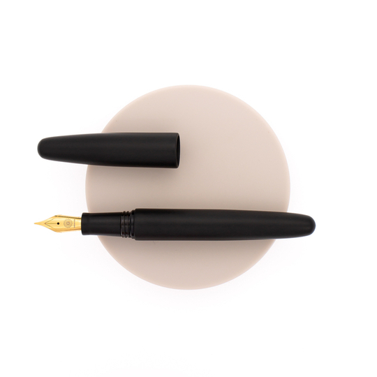 Wancher Dream Pen True Ebonite Penna Stilografica Matt Black & Oro