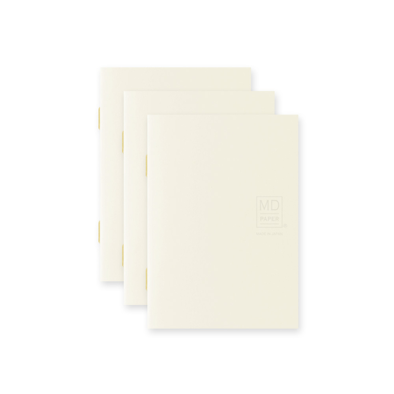 Md Paper Notebook Light A7 Lined 3 pcs Pack