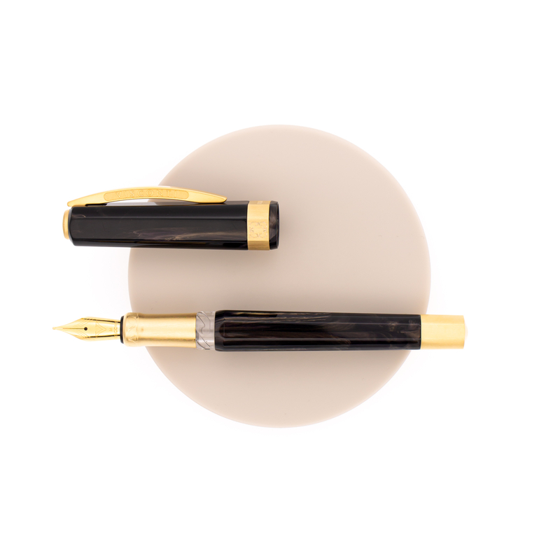 Visconti Opera Gold Fountain Pen Black