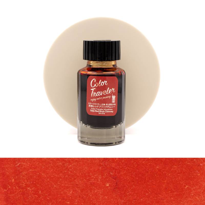 Color Traveler Saijo Red Brick Chimney Inchiostro 30 ml