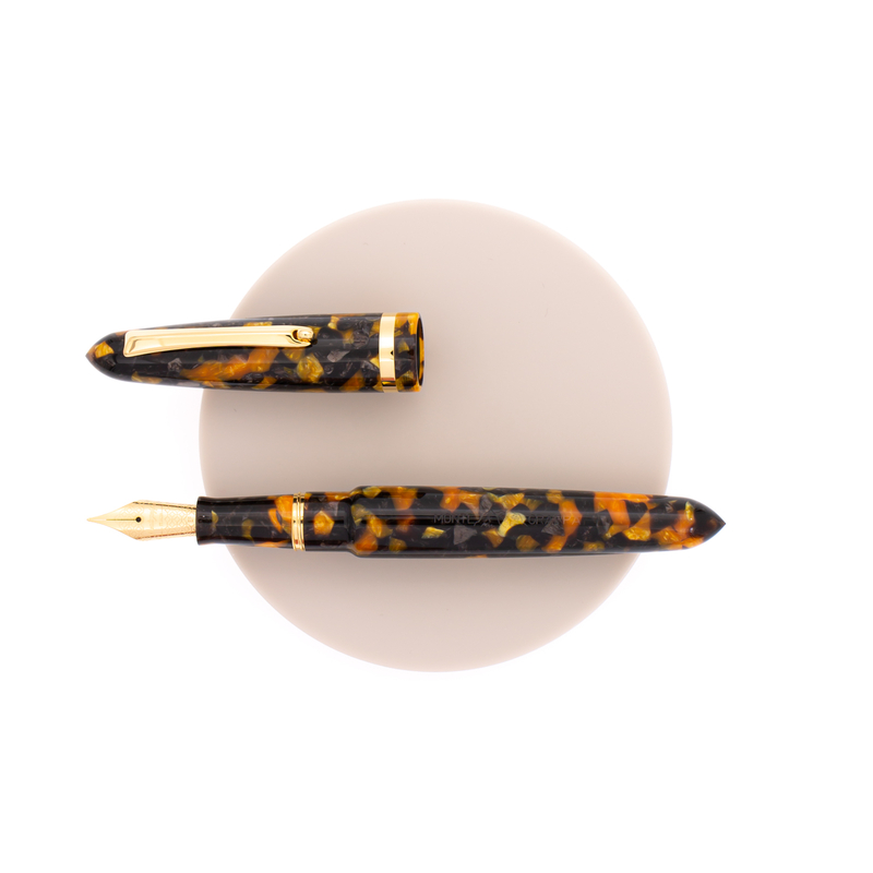 Montegrappa Venetia Penna Stilografica Havana Amber