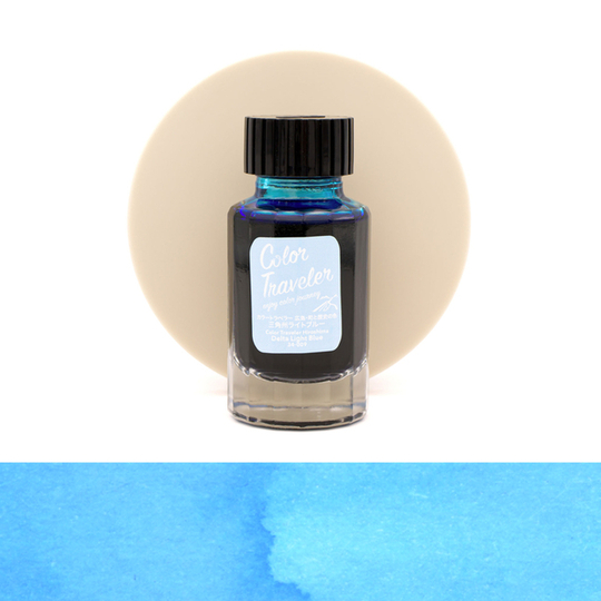 Color Traveler Delta Light Blue Ink Bottle 30 ml