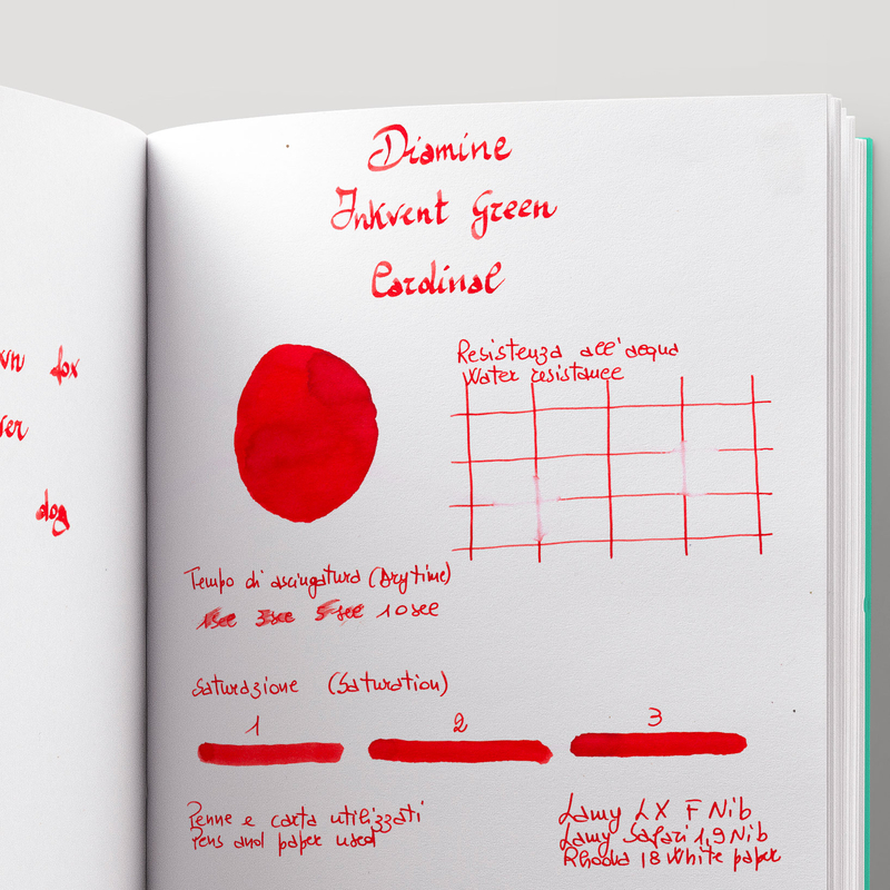 Diamine Inkvent Cardinal Inchiostro 50 ml Green Edition