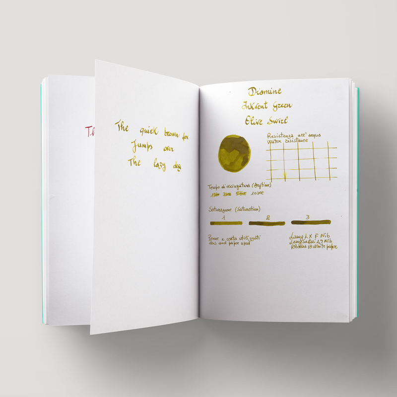 Diamine Inkvent Olive Swirl Inchiostro 50 ml Green Edition Chameleon
