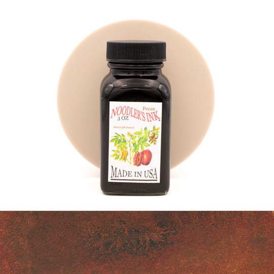 Noodler's Pecan Ink Bottle 3 oz