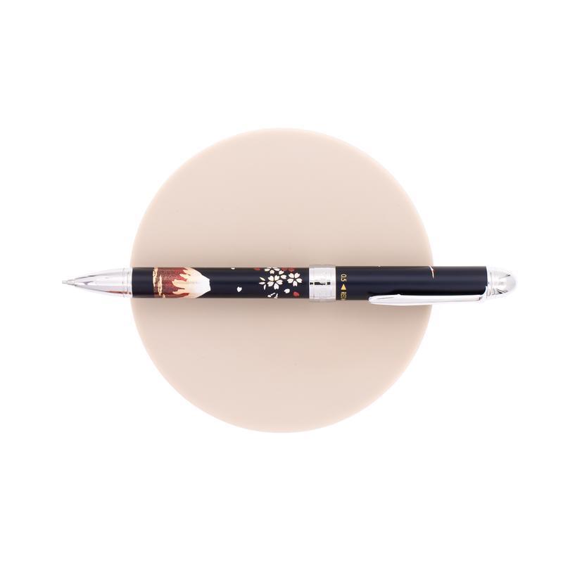 Sailor Sailor Yu-Bi Maki-e Multi Pen Mt. Fuji and Crane