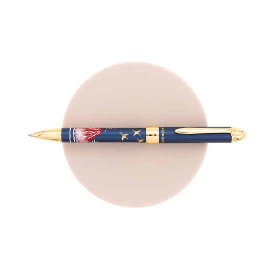 Sailor Yu-Bi Maki-e Multi Pen Mt. Fuji Blue