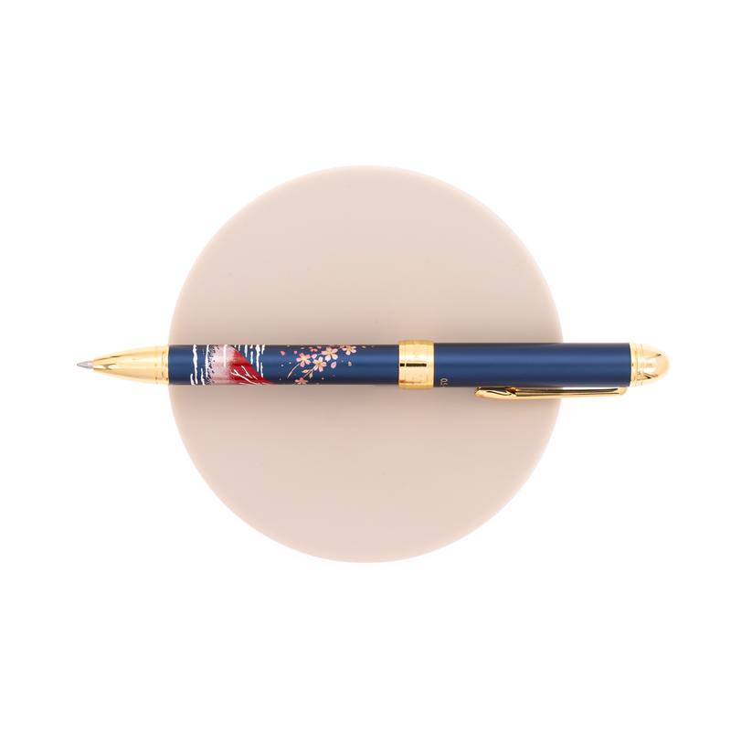 Sailor Sailor Yu-Bi Maki-e Multi Pen Mt. Fuji Blue
