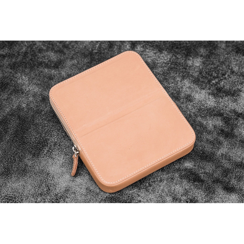 Galen Leather Galen Leather Magnum Opus Portapenne in Pelle 6 Posti Undyed Leather