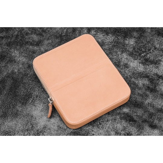 Galen Leather Magnum Opus Portapenne in Pelle 6 Posti Undyed Leather