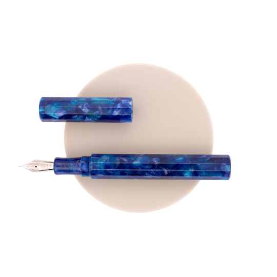 Wancher Kaleido Penna Stilografica Deep Blue (Kaiha)