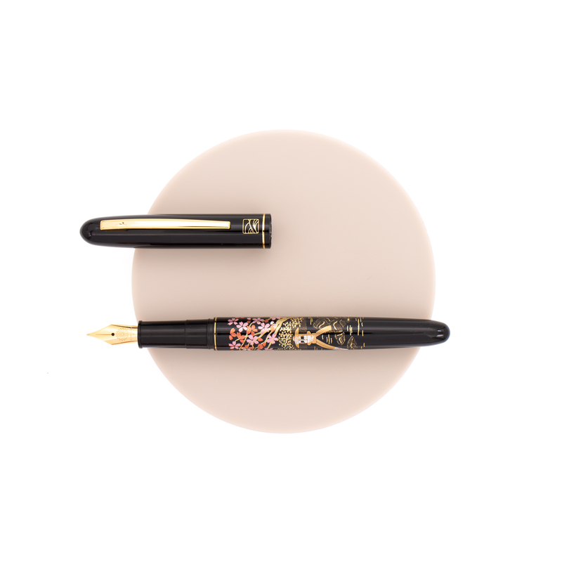 Wancher Wancher x Kuretake Kindai Maki-e Fountain Pen Sakura No Sono