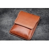 Galen Leather Galen Leather Flap Portapenne in Pelle 5 Posti Marrone