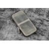 Galen Leather Galen Leather Magnum Opus 3 Slots Pen Case Crazy Horse Smoky Grey