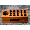 Galen Leather Galen Leather Wood Desk Organizer Pen Holder Walnut
