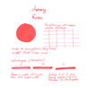 Lamy T10 Red 5 Ink Cartridges