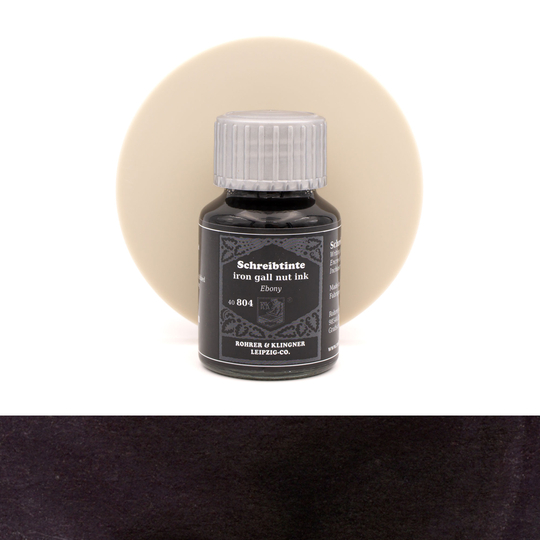 Rohrer & Klingner Ferrogallico Ebony Inchiostro 50 ml Edizione Limitata