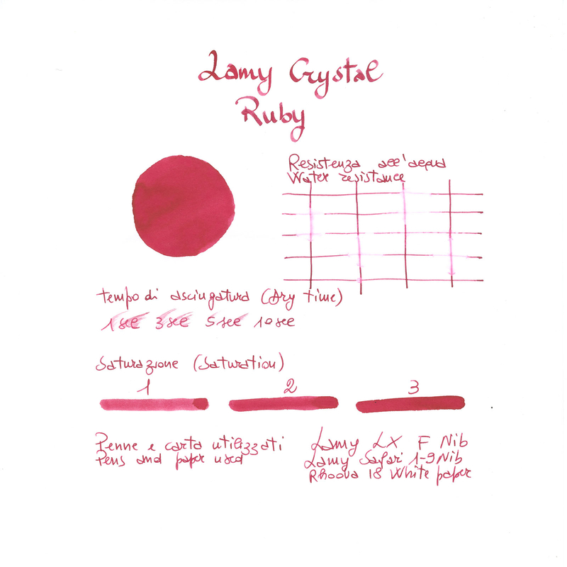 Lamy T53 Ruby Ink Bottle 30ml