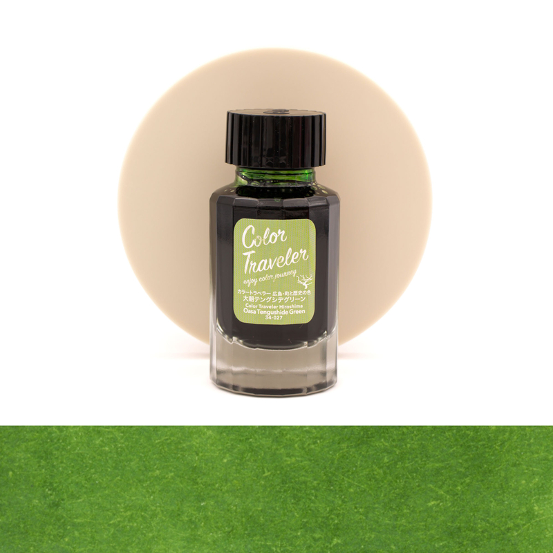Color Traveler Color Traveler Oasa Tengushide Green Ink Bottle 30 ml