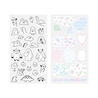 Midori Midori Sticker Two Sheets Adesivi Decorativi Monster